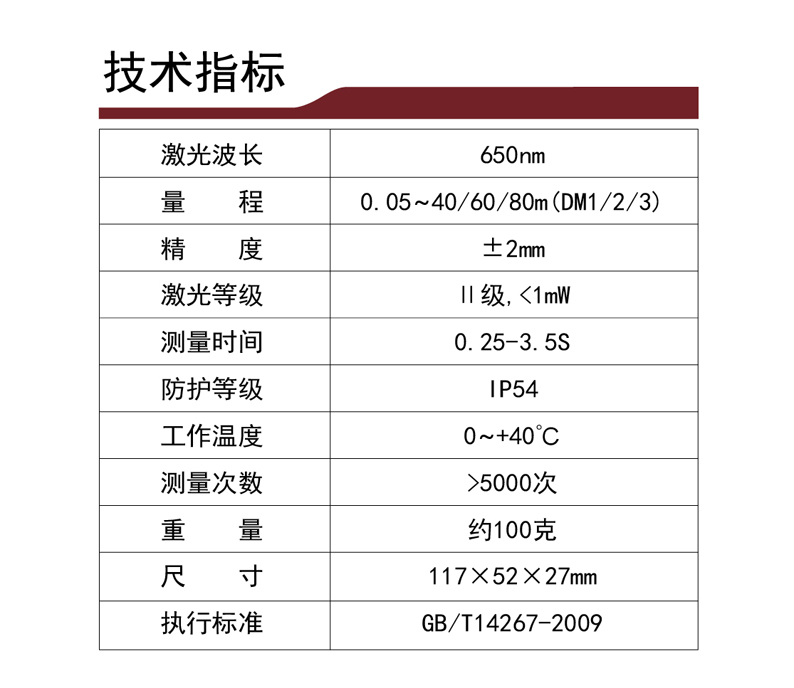 DM系列激光测距仪